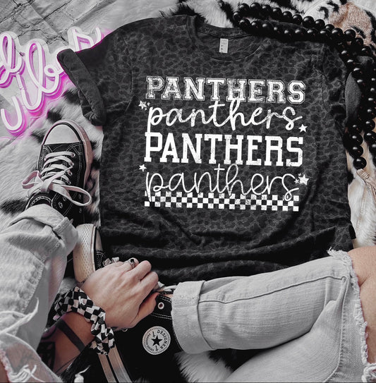 Multi Font Checks - Panthers (Adult)