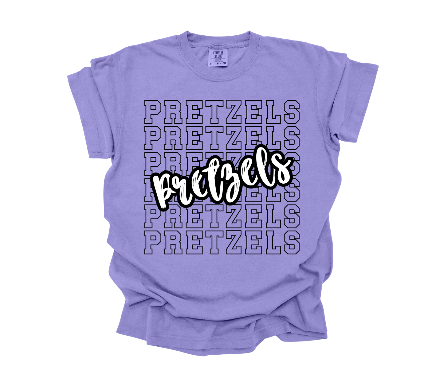 Simple Outline & Script - Pretzels (Adult)