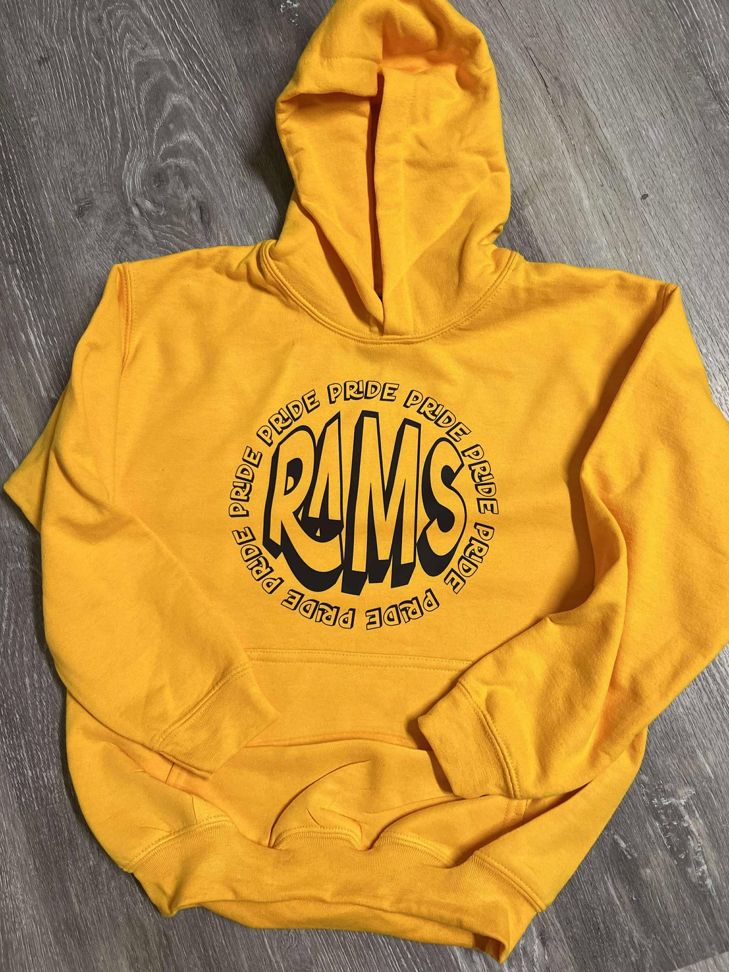 RTS Rams Pride Gold Hoodie